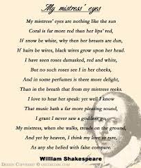 William Shakespeare Famous Poems Shakespeare Sonnets Poems By Famous Poets