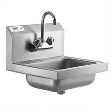 regency stainless steel hand washing