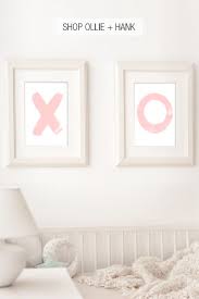 Little Girl Bedroom Decor X And O Print Set Baby Girl Nursery Room Ideas Diy Girl Nursery Room Girl Bedroom Decor