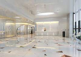 Commercial Floors Interior Decor Design Realestate Office Lobby Design Lobby Design Modern Architects
