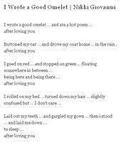 Nikki Giovanni One Of My Favorite Poems Poetry Words Spoken Word Poetry Poems