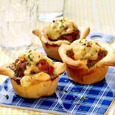 Gefullte Hackfleisch Pizzamuffins Rezepte Fingerfood Fingerfood Rezepte