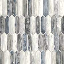 Victoria Picket Glass Mosaic In 2021 Mosaic Glass Stone Mosaic Stone Look Tile
