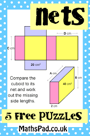 Compare The Cuboid To Its Net To Work Out The Missing Side Lengths And Surface Areas Math For 6th Graders Math Instruction Math Lessons