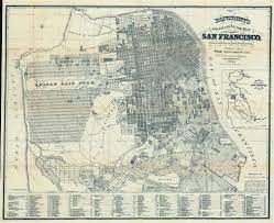 Bancroft S Official Guide Map Of City And County Of San Francisco Compiled From Official Maps In Surveyor S Office Geographicus Rare Antique Maps