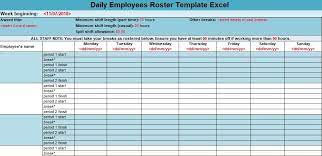 Daily Employees Roster Template Excel Excel Perks Online Free Excel Templates Tips Marketing Calendar Template Excel Templates Templates