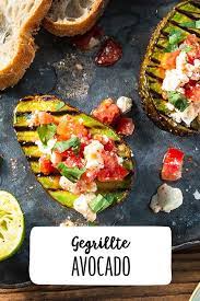Gegrillte Avocado Vegetarisch Grillen Rezepte Vegetarisch Kochen