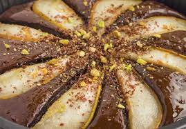 Recette Tarte Poire Chocolat En Video Recette Recette Tarte Poire Poire Au Chocolat Recette Tarte Poire Chocolat