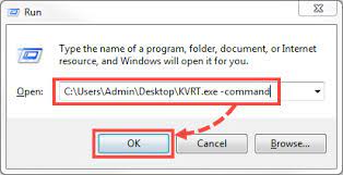 Command Line Parameters For Managing Kaspersky Virus Removal Tool