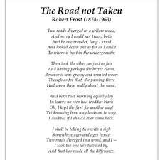 Poem By Robert Frost Most People Think It S Called The Road Less Traveled But The Actual Title Is The Road Not T Serious Quotes Robert Frost Poems Cool Words