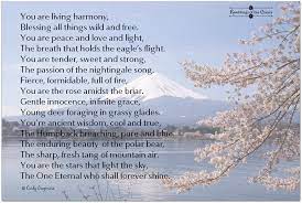 Earth Day Blessed Mother Nature Poem Mother Nature Peace Poems