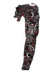 Native Wolf Tattoo Sleeve Full Design Ps Sleeve Tattoos Wolf Sleeve Viking Tattoo Sleeve