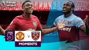 Join in the match chat on our man utd live stream as they take on west ham in the premier league. Manchester United Vs West Ham Top 5 Premier League Moments Martial Antonio Beckham Youtube