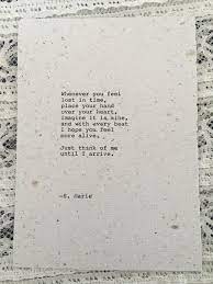 Ldr Long Distance Poetry Gift Long Distance Relationship Love Poem Until I Arrive Orig Countdown Quotes Relationship Poems Long Distance Relationship Gifts