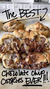 Ultra Thick Bakery Style Chocolate Chip Cookies Chocolate Chip Recipes Chocolate Cookie Recipes Cookies Recipes Chocolate Chip