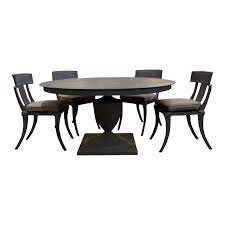 Restoration Hardware Klismos Indoor Outdoor Dining Set Set Original Price 5 255 Design Plus Gallery