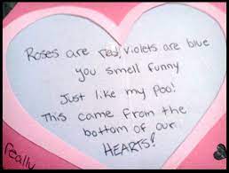 Funny Valentine Poems For Kids On Christmas Valentines Day The Rantwick Way Love Poems For Boyfriend Funny Christmas Poems Roses Are Red Poems