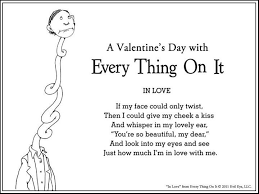 Shel Silverstien Valentines Poems Kids Poems Shel Silverstein Poems