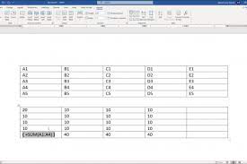 View Formulas In A Table In Word Instructions Teachucomp Inc Words Microsoft Word Instruction