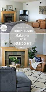 Family Room Ideas On A Budget Family Room Makeover Living Room Decor On A Budget Family Room Decorating