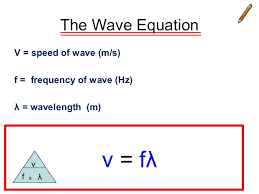 1d It Shows The Wave Speed Equation And It I Could Use This Equation To Make Predictions Wave Equation Learning Targets Learning