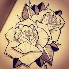 Pin By Juany Salomon On Art Flower Drawing Drawings Rose Tattoo Design