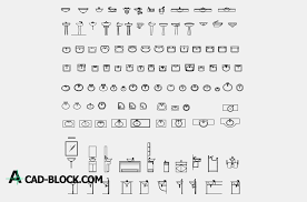 cad sinks cad blocks dwg free cad blocks