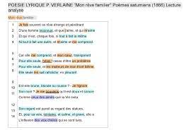 Poesie Lyrique Paul Verlaine Mon Reve Familier Poemes Saturniens 1866 Analyse Poesie Lyrique Poeme Lyrique