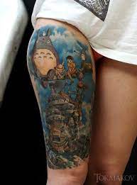Amazing Miyazaki Tattoo Ghibli Tattoo Tattoos Miyazaki Tattoo