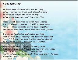 Caring Friendship Photo By Mileth02 Friendship Poems Family Poems Learning To Trust