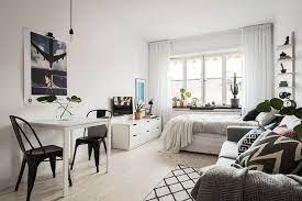13 Best Minimalist And Simple One Room Apartment Ideas Apartmentdecor Apartmentliving Small Apartment Bedrooms Minimalist Apartment Decor Apartment Interior