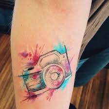 Watercolor Camera Tattoo Camera Tattoos Watercolor Tattoo Camera Tattoo