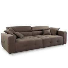 Diese kombination sorgt für eine. Big Sofa Trento Strukturstoff Braun Ca 289 X 95 X 123 Cm Mobel Boss