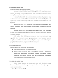 Secara definisi, interpretasi hanya digunakan sebagai suatu metode apabila dibutuhkan saja. Analisis Data Dan Interpretasi Data1