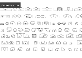 washbasin free cad blocks download