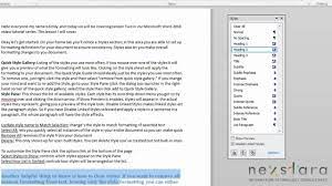 Microsoft Word 2010 User Guide Lesson Three Styles And Change Styles Microsoft Word 2010 Words Lesson