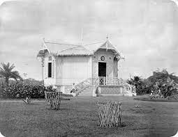 Telefoonkantoor Op Het Koningsplein Batavia 1880 1920 Arsitektur Indonesia Gedung