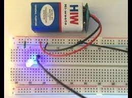 How To Make A Simple Electronic Circuit On Bread Board Simple Electronic Circuits Electronics Circuit Simple Electric Circuit