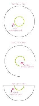 Circle Skirt Calculator For The Drafting Of Full Half And 3 4 Skirts With Bonus Grading Worksheet Circle Skirt Calculator Circle Skirt Sewing Techniques