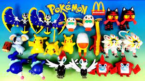 Boxes of unopened pokemon cards bound for mcdonald's are seemingly ending up on ebay for crazy prices. 2017 Full World Set 20 Mcdonald S Pokemon Sun Moon Happy Meal Toys Cajita Feliz 2018 Kid Tcg Cards Youtube