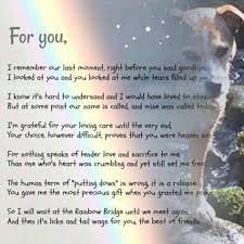 Dogs Love Poem Rainbow Bridge 23 Ideas Dog Poems Pet Poems Dog Heaven