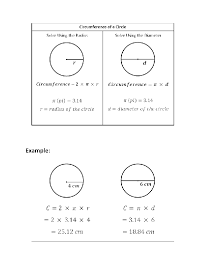 Circumference Of A Circle Cheat Sheet Wikihow Circle Formula Circumference Circle