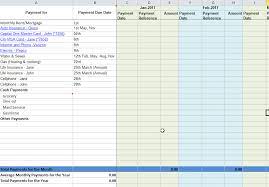 Monthly Bill Due Date And Payment Tracking Template Excel Bill Tracker Paying Bills Due Date
