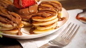ميني بان كيك بالجالكسي Chocolate Mini Pancakes Youtube