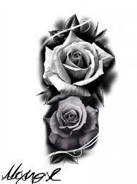 Rose Rose Rose Tatto Desing Realistic Rose Tattoo Rose Flower Tattoos Black Rose Tattoos