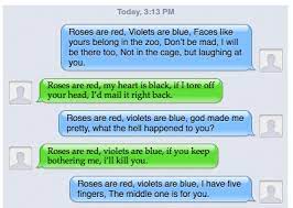 Roses Are Red Violets Are Blue Poem Comebacks I Love My Friend She S Not Afraid To Say Something Mean Funny Poems Roses Are Red Funny Funny Burns