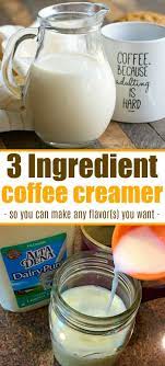Homemade Coffee Creamer Recipe Requires Just 3 Ingredients And You Can Use Any Fla Homemade Coffee Creamer Homemade Coffee Creamer Recipe Coffee Creamer Recipe