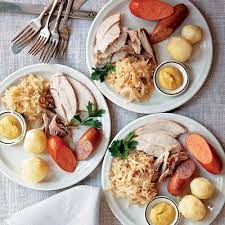 Germans complete their gift exchange on christmas eve, rather than on christmas day. Menu A German Christmas German Christmas Food German Christmas Turkey Recipes Thanksgiving