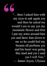 James Joyce Ulysses Yes James Joyce Poems Inspirational Quotes Quotations
