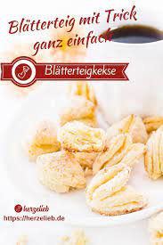 Blatterteigkekse Rezept Mit Huttenkase Und Ganz Einfach Rezept Rezept Kekse Susse Backerei Platzchen Rezept